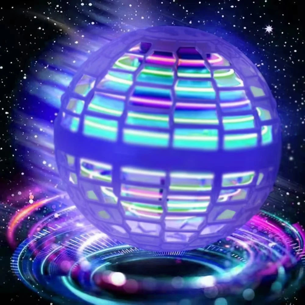 Rainbow Glow Flying Ball