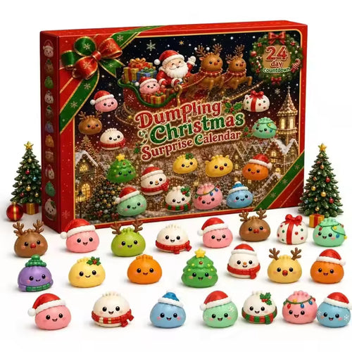 Supplier photo: Christmas dumpling advent calendar A; contents may vary