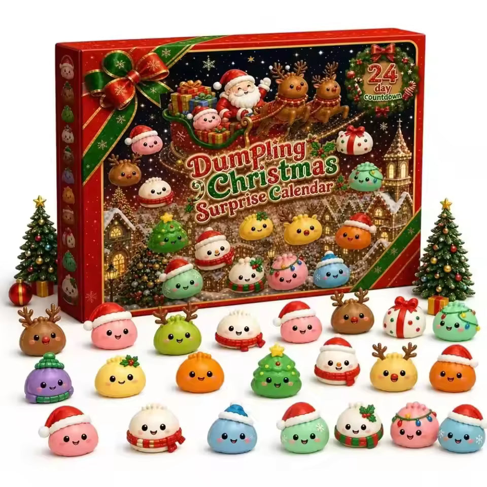 Supplier photo: Christmas dumpling advent calendar A; contents may vary