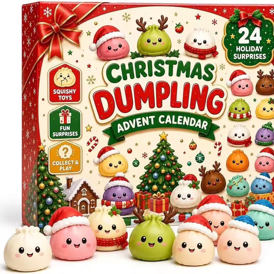 Supplier photo: Christmas dumpling advent calendar B; contents may vary