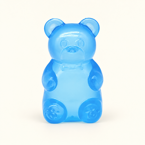 Blue candy bear squishy — styled cover