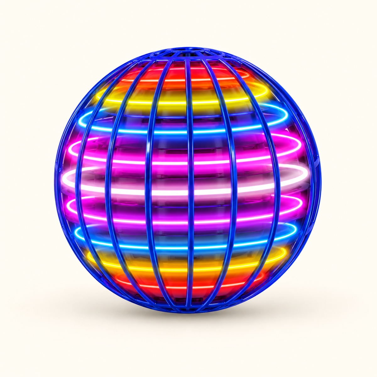 Rainbow Glow Flying Ball — styled cover